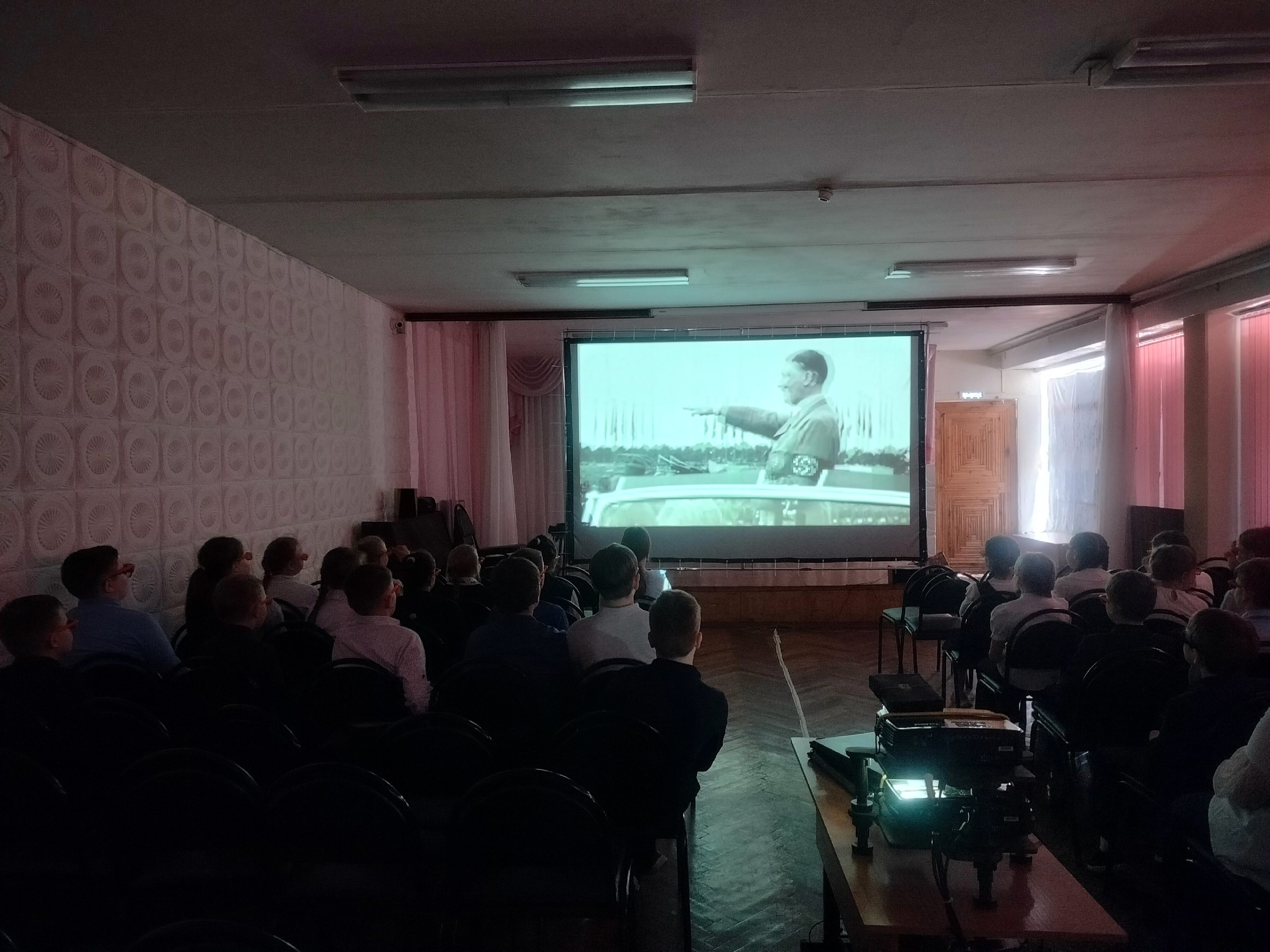 Просмотр 3D фильма &amp;quot; Я помню&amp;quot;.
