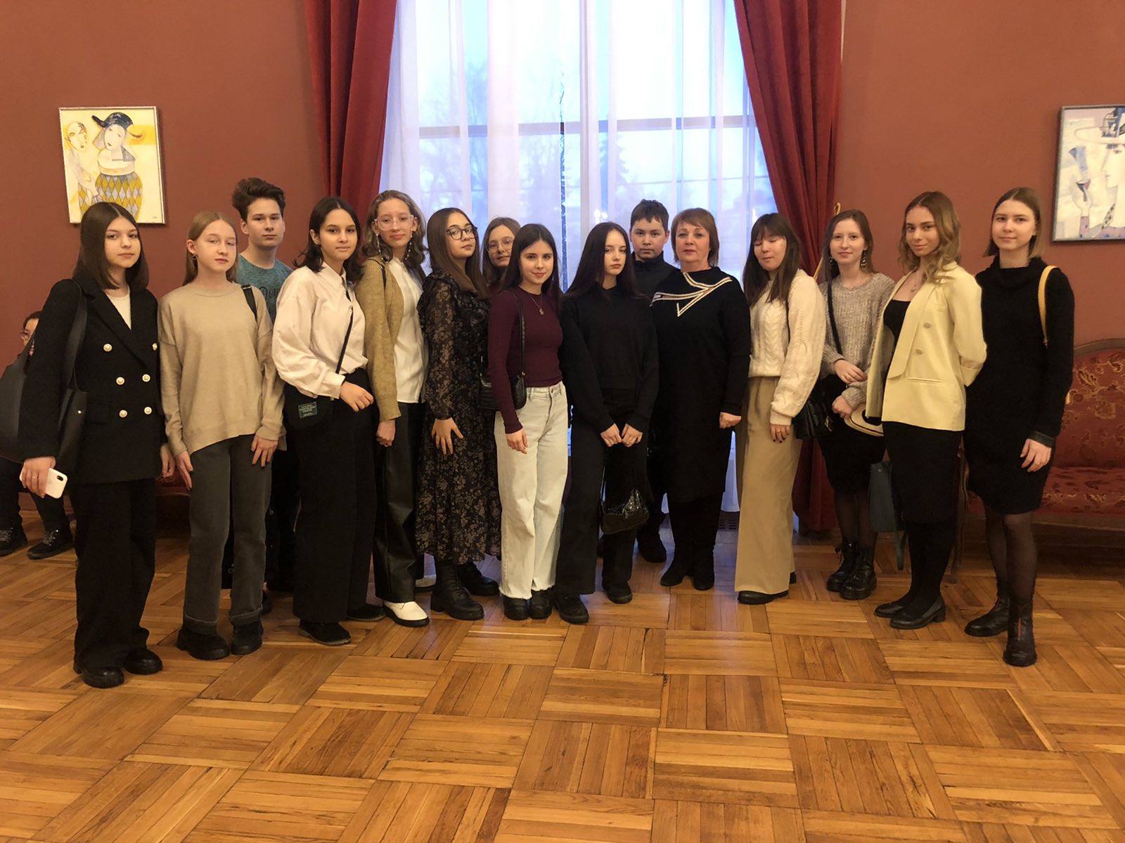 Поход в театр.