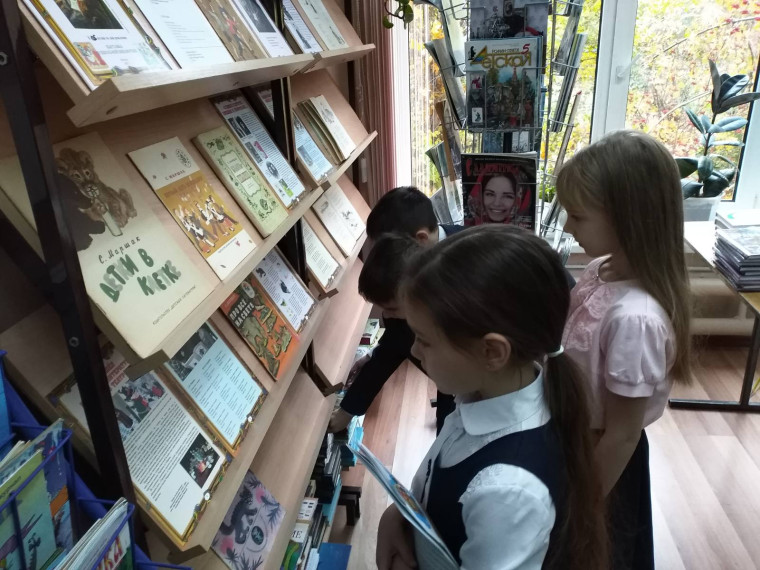 Библиотечный урок в 1А классе.